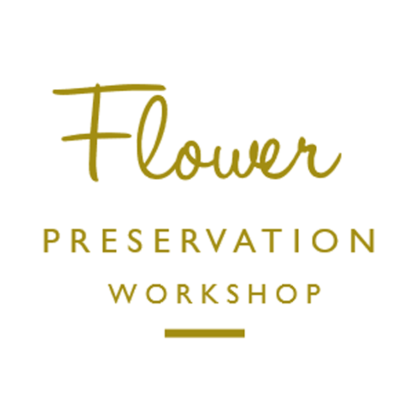 Flower preservation workshop logo